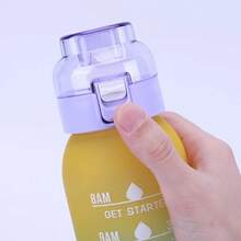 SimpleCupRealm 1pc Flavored Water Bottle 650ML Gym Fitness Bottle With 1 Flavour Pods Air Water Up Bottle Air Starter Up Set Water Cup For Sport Straw Water Bottle 0 Sugar 0 Calorie Suitable Christmas Gift Drinking Water Bottle, Valentine's Day Gift, Birthday Gift 