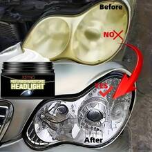 Headlight Restoration Kit - Renew Yellow Hues, Scratch & Blur Repair, Restore Brightness To Both Front & Rear Headlights, Easy Application, ABS Resin, Vehicle Lighting Upgrade | Smooth Finish | Restoration Efficiency, Car Light Restoration