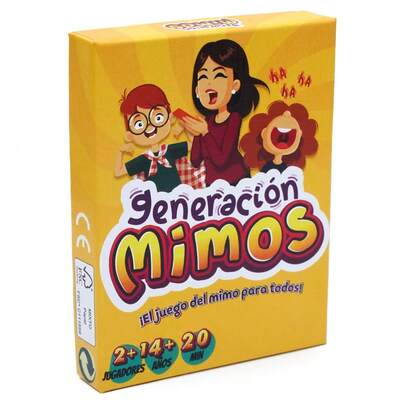Pantomime Generation Family Board Game - Pantomime Game - Original Gift Brand Gesture Game, Suitable For All, Spanish Card Game