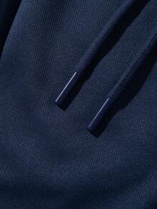 بنطلون رياضي مخطط فضفاض عادي للرجال، خريف