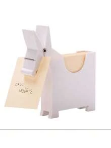 1pc Cute Desk Note Clip, Memo Organizer, Red PVC Office Supply Organizer, Fun & Practical Home Or Office Desk Decor, Desk Accessory