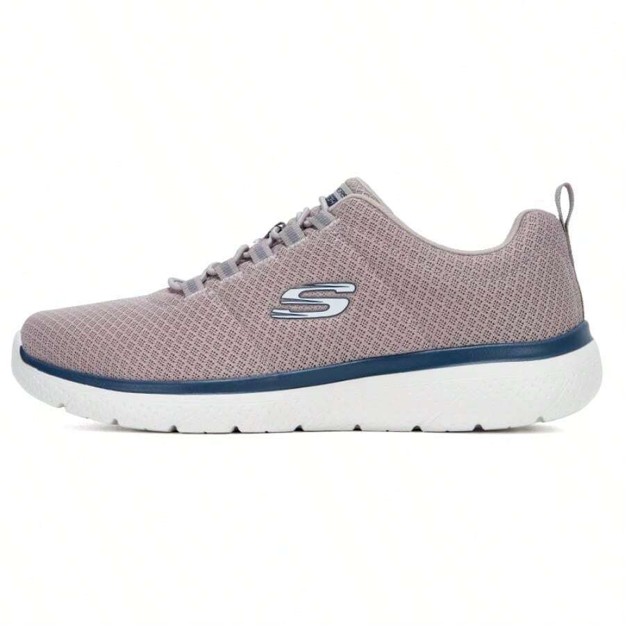 Skechers Zapatos para correr de hombre - Gris topo/azul marino - Ver 1