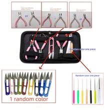 DIY Jewelry Tools Set, Includes Beading Needles, Scissors, Calipers, Copper Wire Cutters, Tweezers, Pliers And Awl, Suitable For Adult Jewelry Making And Repair, Holiday Gift Box (Pliers Colors May Vary) - Multicolor - View 15