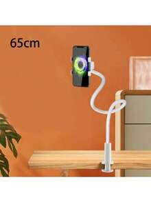 1PC Mobile Phone Clip On Stand (70cm/27.56inch), Bedside Mobile Phone Stand With 360 Degree Rotating Plastic Stand, Flexible Long Arm Gooseneck Stand Installation Fixture With Grip, Universal Mobile Phone Stand For Bed Table, Mobile Phone Stand For Lazy People, Universal Adjustable Stand For Bedside Desktop Live Streaming - Multicolor - View 14