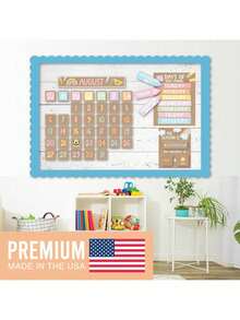 Classroom Calendar, 98 Pieces, Bulletin Board, Hadley Designs, Calendars & Planners, Calendar 2025, Calendar Creative Minimalist, Calendar>Teacher, Yearly Calendars, Calendario 2025-2026, Academic Calendar 2025-2026, Wall Calendar 2025, Numbers Calendar, - 卡夫印刷 - 查看 1