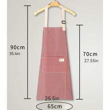 1pc Multipurpose Unisex Apron With Pockets, Suitable For Cooking In The Kitchen, Great For Men And Women, Ideal For Home Chefs, Butchers, BBQ Enthusiasts And Restaurants, Available In Black Or Grey - Multicolor - View 8