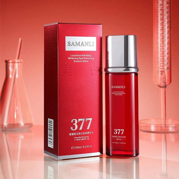  SAMANLI Radiant Brightening & Spot Correcting Essence, 120ml/Box, Whitening, Spot Removal, Firming