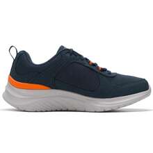 Skechers FLECTION 3.0 男士系带休闲运动鞋，减震跑步鞋，适合慢跑、旅行、日常休闲户外穿着 - 海軍藍色 - 查看 2