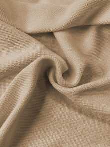 1 pièce Sweat-shirt-shirt homme, sweat-shirt à capuche en coton léger avec motif imprimé rose, style de base polyvalent pour le casual, les trajets, le retour à l'école, couple assorti unisexe - Nude - Voir 4