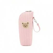 Cartoon Bear Insulated Milk Bottle Bag, Portable Bottle Holder For Stroller - 22*8*7 - View 5