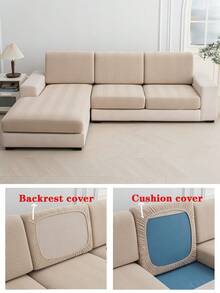 1 tấm bọc ghế sofa co giãn Jacquard, kiểu dáng hiện đại, chống bám bẩn, phù hợp cho phòng khách, phòng ngủ, ghế sofa ngoài trời, bảo vệ sofa khỏi vết bẩn do thú cưng, sử dụng được quanh năm, phù hợp với sofa đơn hình chữ L, ghế dài và sofa 1/2/3/4 chỗ ngồi, bọc sofa dày dặn trang trí nhà cửa mùa thu/đông. - Lạc đà - Xem 7