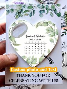 1个磁性开瓶器，婚礼回礼/宾客批量礼品，婚礼批量礼品，宾客婚礼礼品，感谢礼品，开瓶器婚礼回礼，宾客批量礼品，心形婚礼磁铁，婚礼日期磁铁，个性化婚礼回礼，送给他的理想礼物，送给她的理想礼物，女朋友，男朋友，家人，朋友，女士发饰，春季系列，可调节尺寸 - 白色 - 查看 16