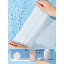 [100pcs Compressed Towels] Large Capacity Portable & Disposable Compressed Face Towels | Convenient For Outdoor Hiking, Camping, Travel - Christmas Bestseller.Disposable Compressed Towel, Transparent Packaging Cleansing Towel, Portable Travel Compressed Face Towel, Makeup Remover Towel