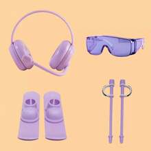 1 Set 15-17cm Winter Skiing Series Accessories, Clothes Compatible With LABUBU Dolls Generation 1-3, Suitable For LABUBU Doll Party And Gathering (Clothes Only)