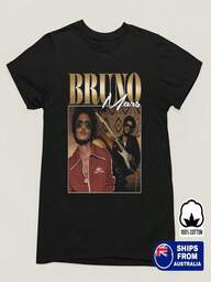 Bruno Mars Retro Look Graphic T-Shirt – Music Icon_Men's & Women's Tee