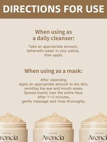 120克 Arencia 金盏花米糕洁面乳 - 舒缓、提亮肤色，蕴含金盏花和洋甘菊精华，纯素配方，米糕质地，二合一洁面卸妆，适合敏感、易泛红肌肤 - 金盞花120g - 查看 5