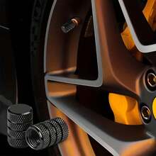 4pcs Corrosion Resistant Tire Valve Stem Caps, Aluminum Tire Valve Caps With Plastic Lining, Anti-Leak Tire Valve Covers For Cars, Trucks, Motorcycles And Bicycles