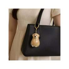 Transparent Pet Hair Storage Pendant, Golden Retriever, Corgi, Samoyed, Labrador Memorial Keychain, Dog Fur Collection Preservation Box, Heartwarming Creative Memorial Hanging Decoration Christmas Gift Ideas Bag Accessories Lanyards With Id Holder Car Accessories Bag Charms