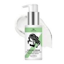 Curly Hair Styling Cream, Moisturizing And Smoothing Formula, Enhances The Elasticity And Shine Of Curly Hair, Easy To Set - Multicolor - View 6