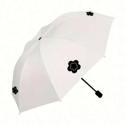 Folding Umbrella, Luxury Parasol, Women's Parasol, Automatic Rain/Shine Umbrella, Large