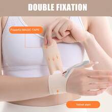 2pcs/Set Elastic Thumb Support Sleeve - Soft Adjustable Thumb Compression Sleeve, Suitable For Work, Sports Wrist Support Sleeve, Fits Left And Right Hands - Multicolor - View 11