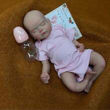 Bettie Doll head 1 and 4 1pc 18-Inch Washable Cute Full Body Silicone Realistic Doll, Handmade 3D Skin Painting, Newborn Baby Boy/Girl Birthday Christmas Gift (Accurate Anatomical Structure) - Reborn Doll - View 6