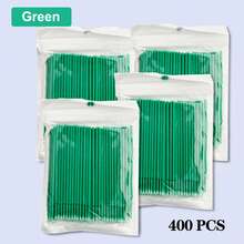 Waloshow 100 片/包一次性睫毛湿巾棒，睫毛延长清洁工具 - 彩色 - 查看 41