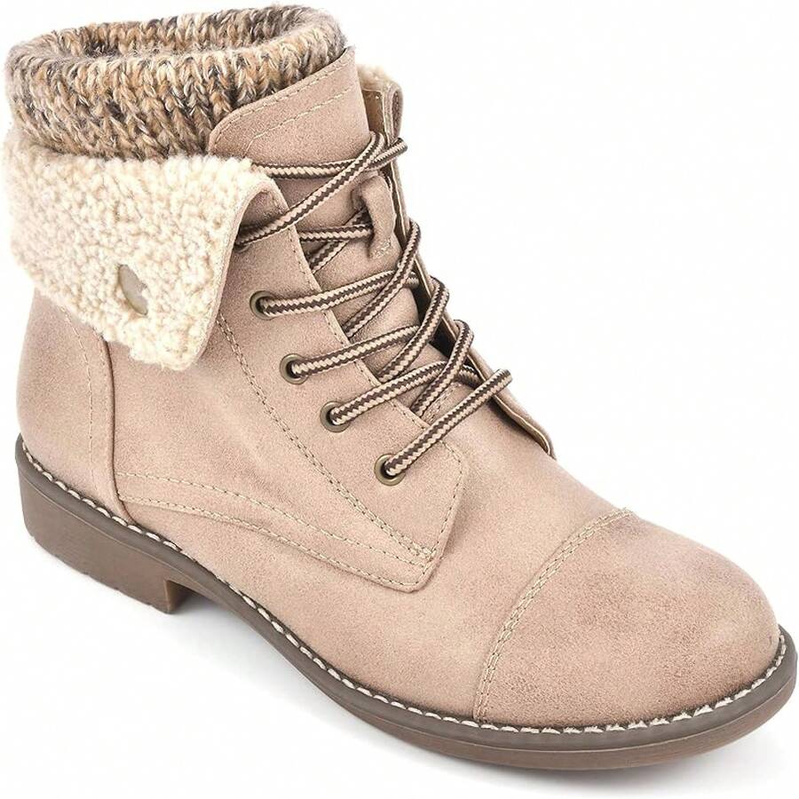 Women's Hiking Style Boot - Duena - Natural Multi/Fabric - View 1