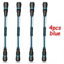 4pcs 0.5mm Black Signature Rolling Finger Rotating Pen Creative Finger Spinning Pen Daily Office Writing Pen Replaceable Refill Stress Relief Pen - Multicolor - View 9