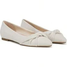 Women's Palm Ballet Flat-2025 - 自然色/銀色 - 查看 4