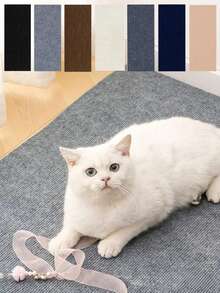 1 tấm lót cào móng cho mèo tự dính, có thể cắt tỉa, bảo vệ mép đồ nội thất, ghế sofa và thảm trong nhà, cũng thích hợp làm tấm cào thay thế cho cây cào móng của mèo, lý tưởng cho trang trí Giáng sinh, Halloween, trang trí phòng, quà tặng Giáng sinh. - Nhiều màu - Xem 3