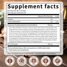 MULITTEA Instant Mushroom Coffee 120g (40 Servings) – With 10-In-1 Mushroom Blend (Lion's Mane, Chaga, Reishi), Supports Immunity, Jitter-Free Energy, Focus & Digestive Health For Adults - 120g - Xem 2