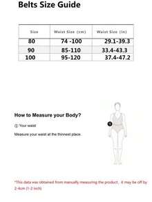 1pc Men Square Buckle Casual Belt For Daily Life Summer, School Fall, Autumn, Halloween Autumn-Winter Accessories,Suitable For Teens, Youth,Men,Casual, Outdoor, Athletic, Vacation, Graduation Gifts, Birthday, Daily Wear - White - View 4