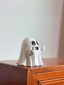 Decorazione da scrivania per l'umore brusco, figura spettrale per Ognissanti e Natale, accessorio da ufficio divertente, regalo unico e sfacciato per i colleghi, decorazione d'arredo audace e stravagante per la casa