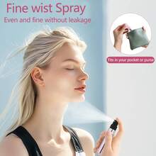 1pc 5ml Black Refillable Perfume - Travel-Size Refillable Perfume Spray Bottle A Portable Mini Empty Perfume Bottle, Ideal For Carrying When Going Out Suitable For Personal Use Or Gifting - màu đen - Xem 3