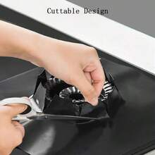 1~5孔燃气灶垫保护套防脏不粘垫可重复使用炉灶防刮保护垫厨房配件 - 彩色 - 查看 4