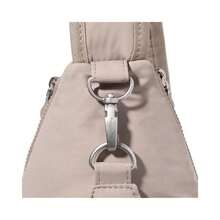 Baggallini Women One Size Moonrock Puff Zipper Pockets Central Park Sling DDR500 - 米色 - 查看 5