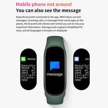 Smart Wristband, Used For Sports, Heart Rate, Blood Pressure, Sleep Monitoring, Gait Health Monitoring, Information, Electronic Wristbands, Gift Giving, Holiday Gifts - Multicolor - View 9