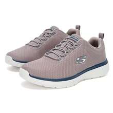 Skechers Zapatos para correr de hombre - Gris topo/azul marino - Ver 3