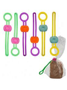 6 件彩色可调节粘土袋扎带、工作室扎带和陶瓷工具带 - 彩色 - 查看 7