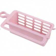 سلة تعليق أدوات المطبخ والمستلزمات، منظم المطبخ، حامل تخزين البالوعة، رف بلاستيكي