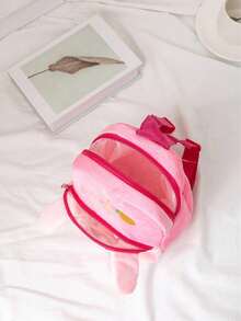 Kaninchen Cartoon Y2k süßer tragbarer Cartoon Rucksack, tragbarer Cartoon Plüsch Rucksack Schultasche, Campus Umhängetasche kleiner Rucksack - leicht und bequem für Studenten, Schultasche - Mode Campus Umhängetasche, geeignet für Schulanfang, Reisen, Studium, Kinder Jungen und Mädchen Rucksack, perfektes Geschenk für Kinder