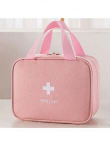 1/4pcs First Aid Bag, New Emergency Kit, Small Portable Home & Travel Medical Bag, Outdoor Medical Pack, Anti-Epidemic Medicine Storage Bag