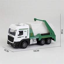 Alloy Construction Vehicles, Fire Truck Toys, Construction Crane Toy Series, Excavator, Mixer Truck, Bulldozer, Forklift, Dump Truck, Vehicles, With Lights And Sounds, Suitable As Birthday Gifts For Toddlers, Kids, Boys And Girls - Multicolor - View 18