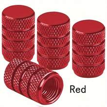 4pcs Corrosion Resistant Tire Valve Stem Caps, Aluminum Tire Valve Caps With Plastic Lining, Anti-Leak Tire Valve Covers For Cars, Trucks, Motorcycles And Bicycles