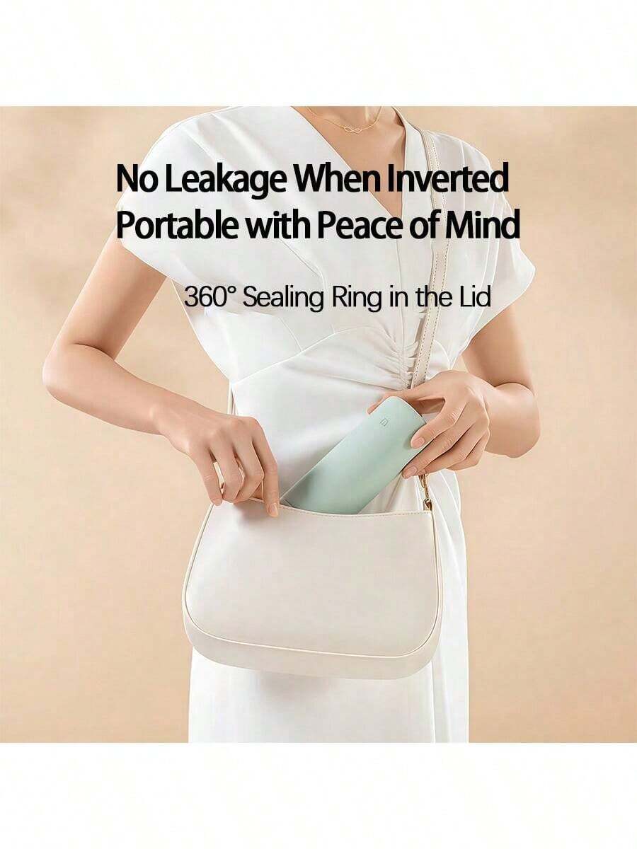 Xiaomi 保溫杯350ml 316不鏽鋼便攜式水杯 男女通用簡約設計 保熱保冷雙功能 車用辦公隨身茶杯 綠色 - 綠色 - 查看 1