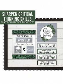 Classroom Calendar, 98 Pieces, Bulletin Board, Hadley Designs, Calendars & Planners, Calendar 2025, Calendar Creative Minimalist, Calendar>Teacher, Yearly Calendars, Calendario 2025-2026, Academic Calendar 2025-2026, Wall Calendar 2025, Numbers Calendar, - 農舍現代灰色 - 查看 4