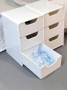 迷你桌面抽屉收纳盒 | 可爱收纳首饰、化妆品、珠子和手工制品 – 非常适合放在书桌/梳妆台上 梳妆台顶部迷你收纳抽屉 | 可爱收纳首饰、指甲油和化妆品 – 送给女孩的理想礼物 可爱迷你抽屉收纳盒 – 送给女孩的完美礼物 | 可收纳首饰、发夹、化妆品和小物件 圣诞节和万圣节礼物