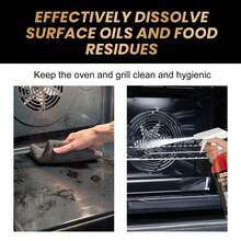 Kitchen Grease Cleaner Increases Oven Efficiency By Removing Dirt From The Oven, Making It Easier To Reach Preset Temperatures