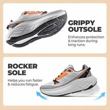Women's Walking Shoes Cushion Running Tennis Non-Slip Comfortable Workout Gym Athletic Breathable Fashion Sneakers ActiveLite - 淺灰色 - 查看 5